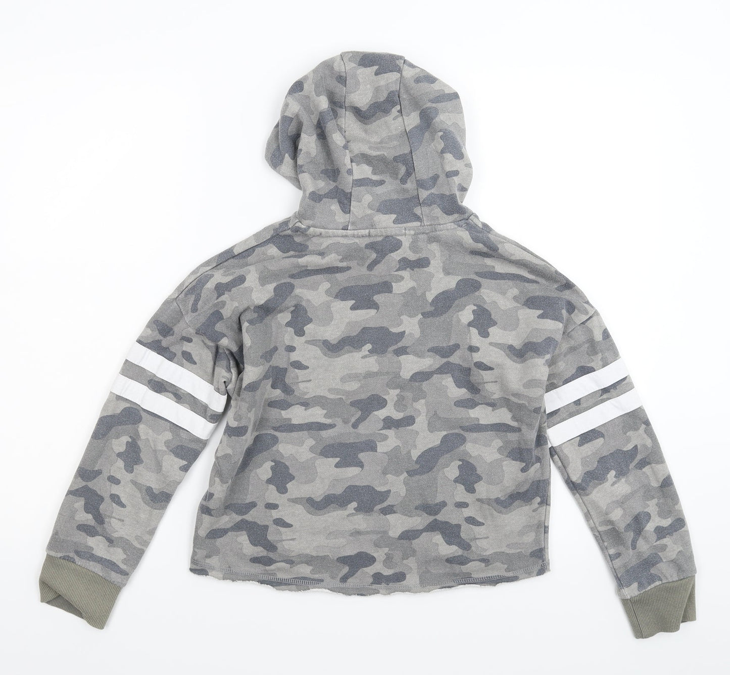 Primark Girls Multicoloured Camouflage  Pullover Hoodie Size 11-12 Years