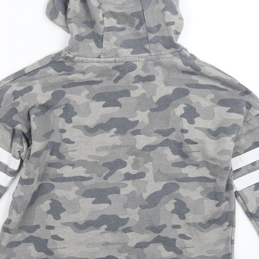 Primark Girls Multicoloured Camouflage  Pullover Hoodie Size 11-12 Years