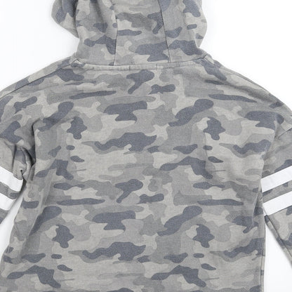 Primark Girls Multicoloured Camouflage  Pullover Hoodie Size 11-12 Years