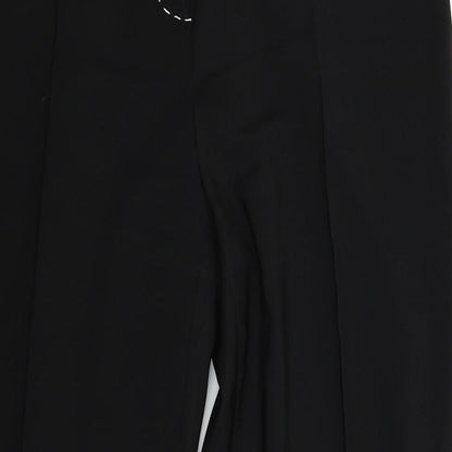 Womens UK Size 16 Atmosphere Regular Fit Dress Pants Black Trousers