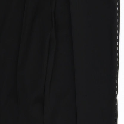 Womens UK Size 16 Atmosphere Regular Fit Dress Pants Black Trousers
