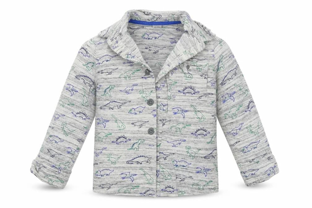Tu Baby Grey   Basic Button-Up Size 18-24 Months