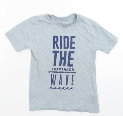Next Boys Grey   Basic T-Shirt Size 3 Years