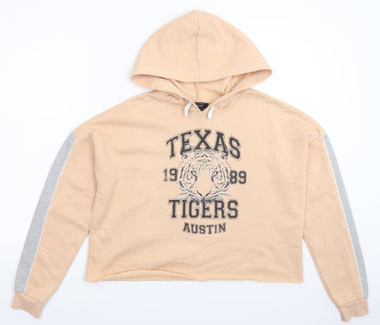 New Look Girls Beige   Pullover Hoodie Size 14-15 Years