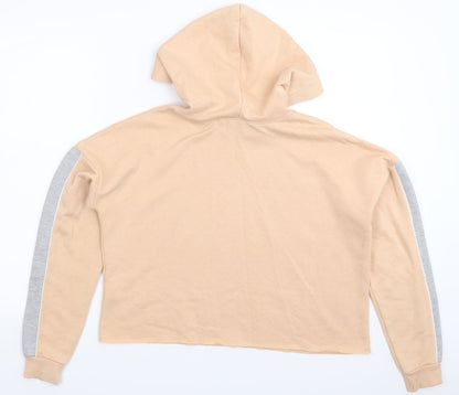 New Look Girls Beige   Pullover Hoodie Size 14-15 Years