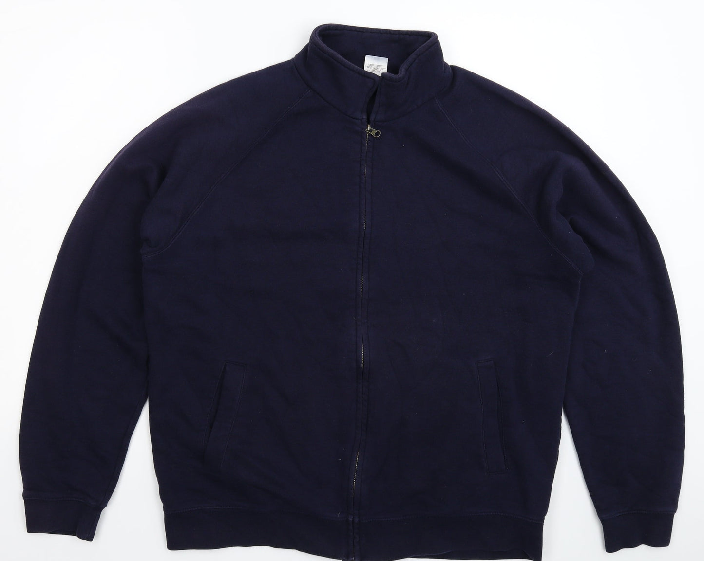 Mens UK Size L Fruit of the Loom Blue Jacket