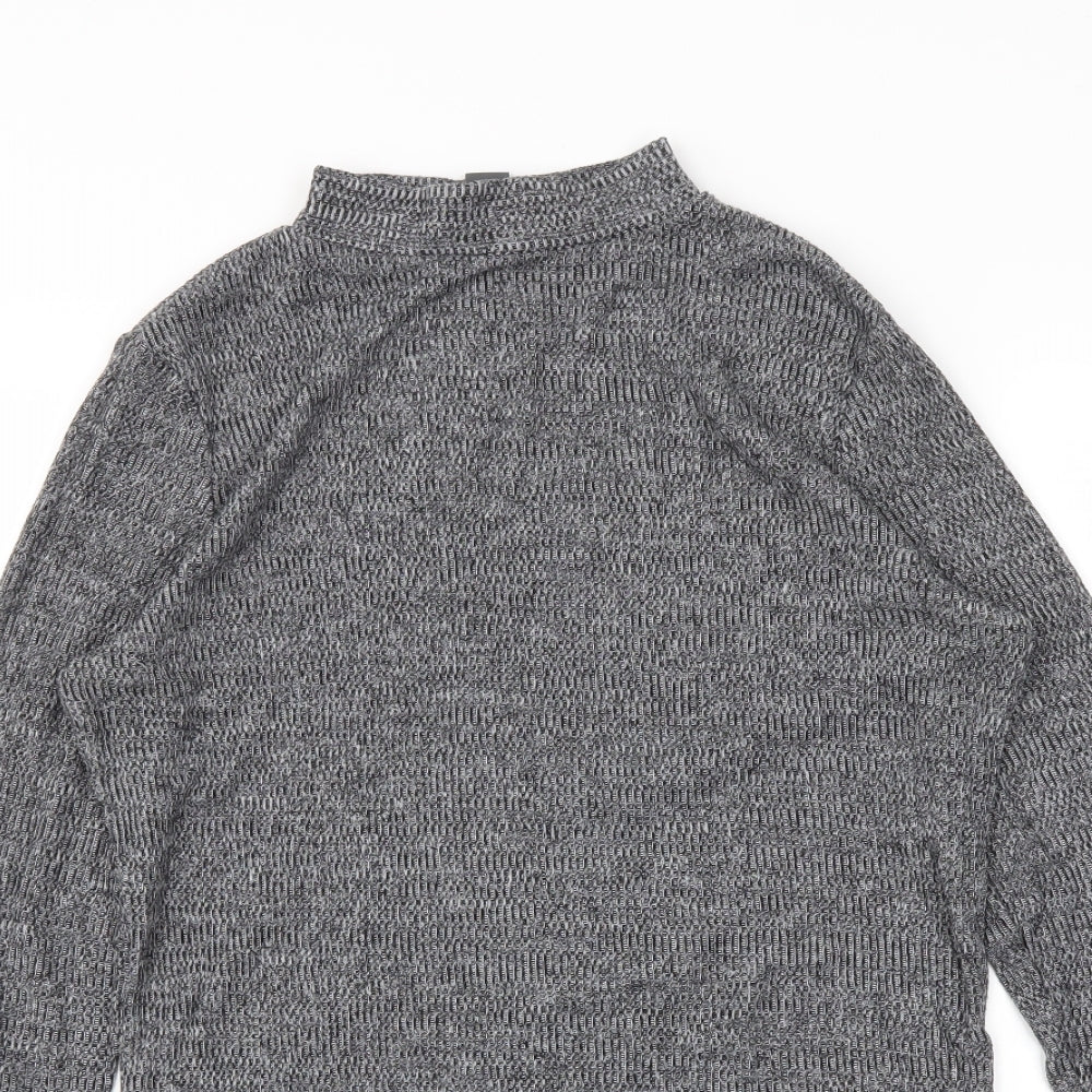 Primark Womens Grey   Tunic T-Shirt Size L