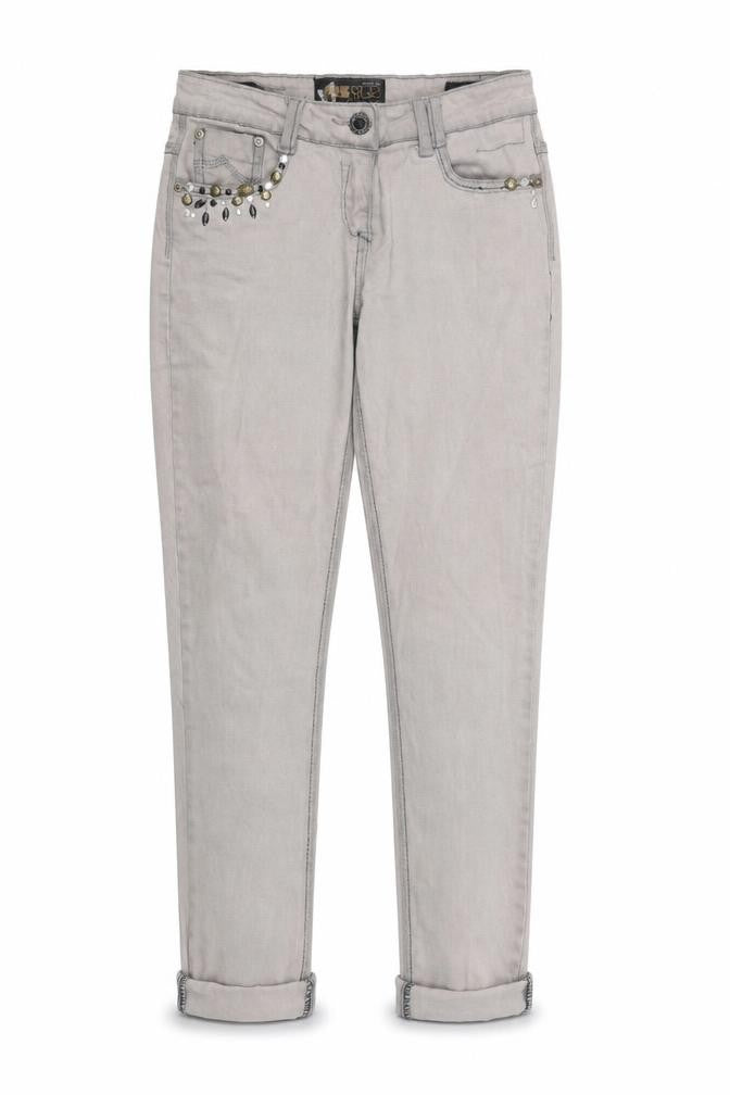 Yes Yes Womens Grey  Denim Straight Jeans Size 12 L24 in