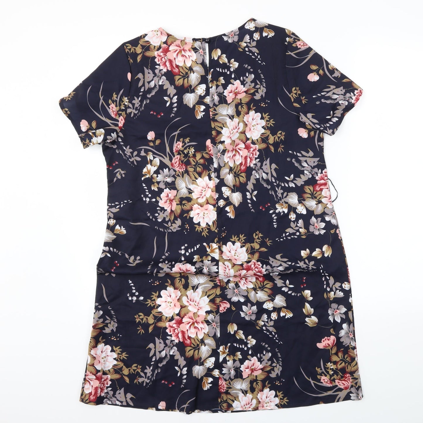 SheIn Womens Blue Floral  Shift  Size S