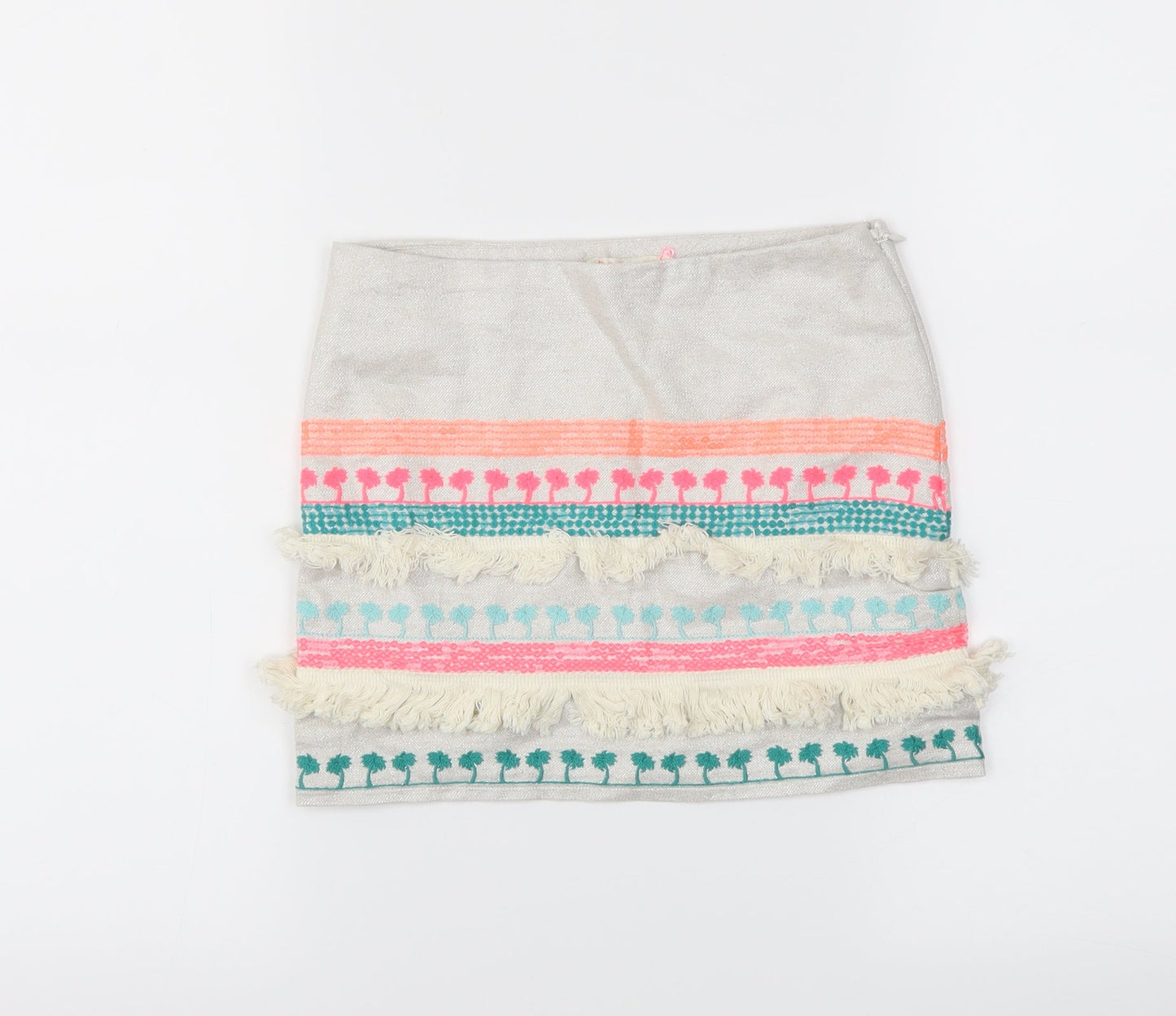 Billieblush Girls Silver Striped  Mini Set Size 6 Years