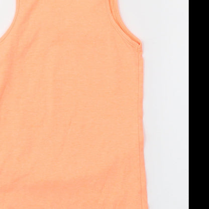 so twee Girls Orange   Basic Tank Size 6 Years