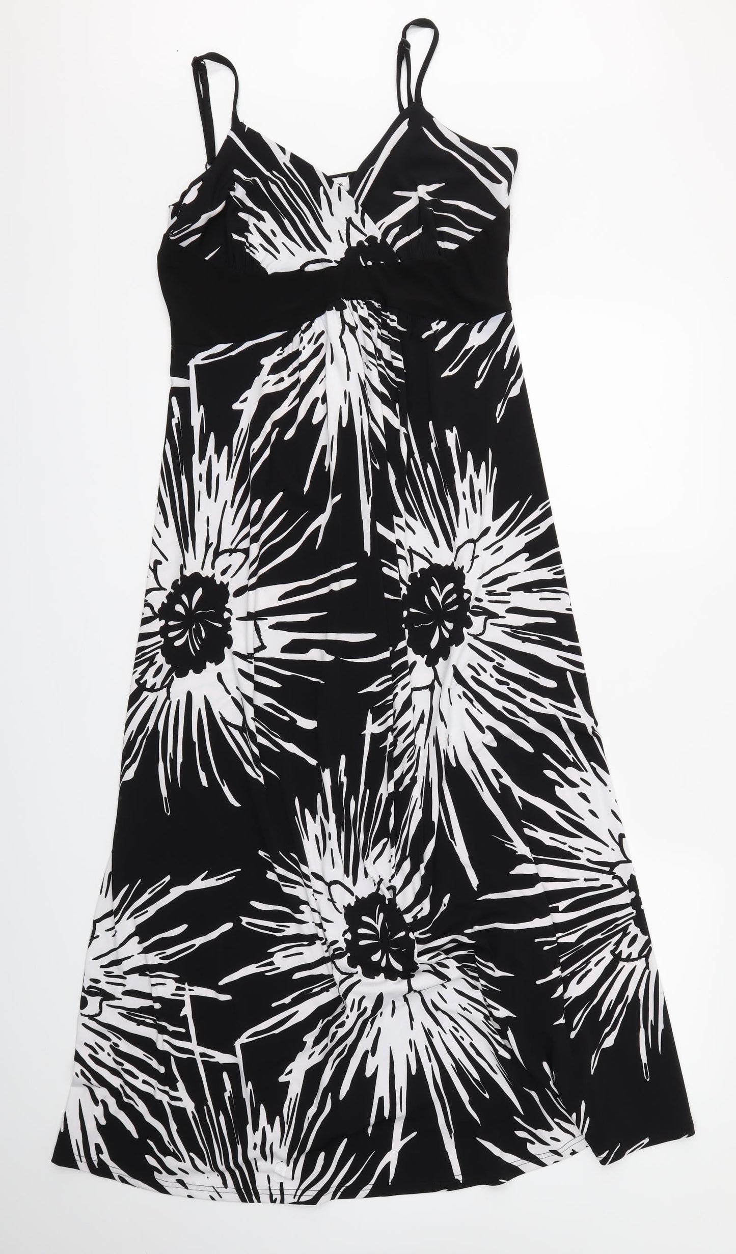 Kaleidoscope Womens Black Floral  Maxi  Size 10