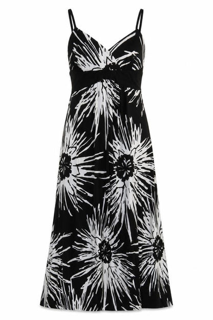 Kaleidoscope Womens Black Floral  Maxi  Size 10