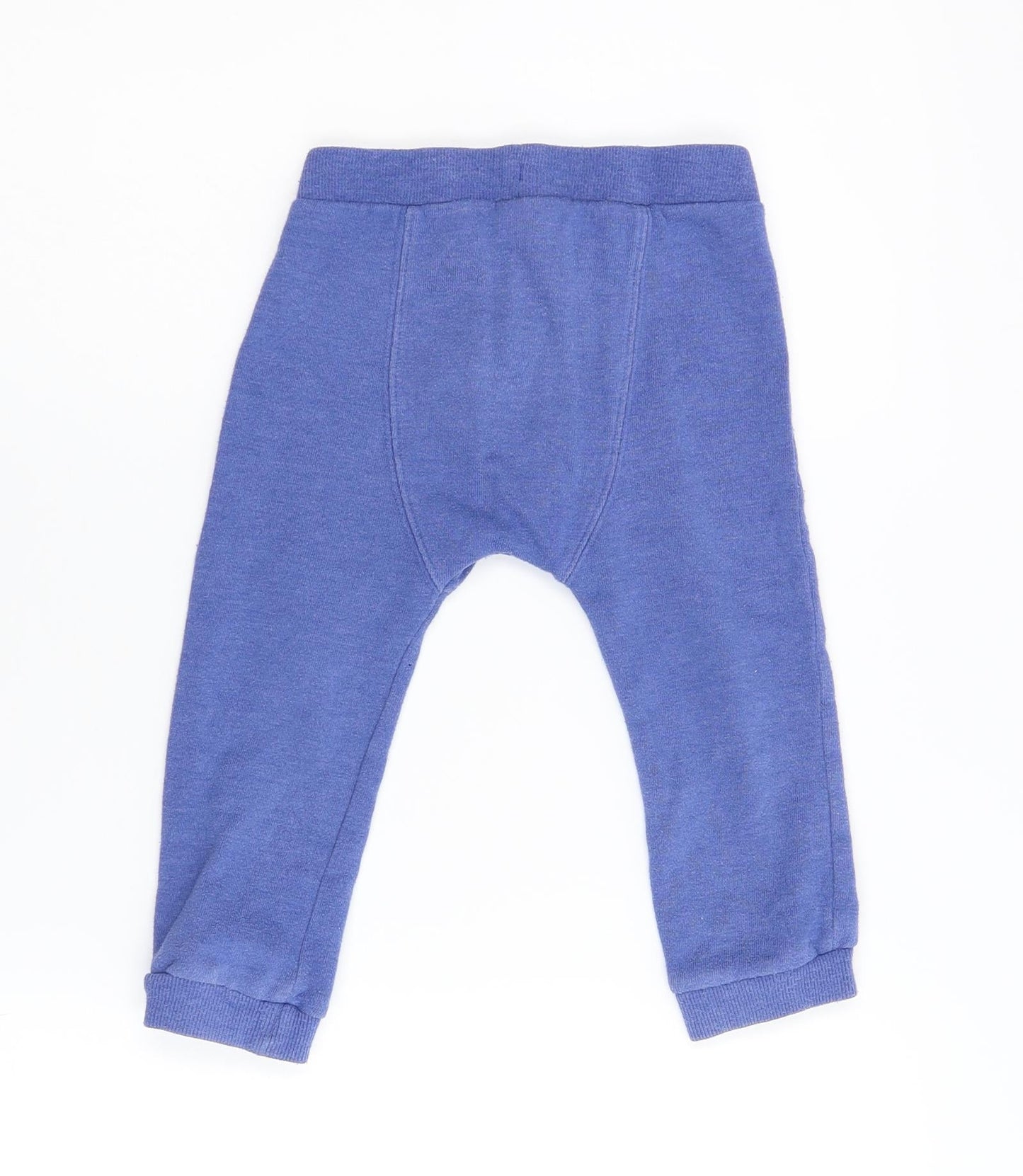 F&F Baby Blue  Flannel Jogger Leggings Size 18-24 Months