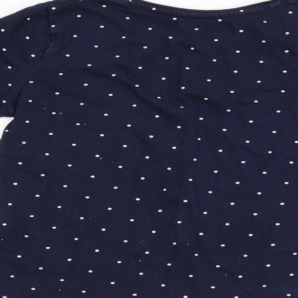 Primark Girls Blue  Flannel Basic T-Shirt Size 3-4 Years  - Daddy's Girl