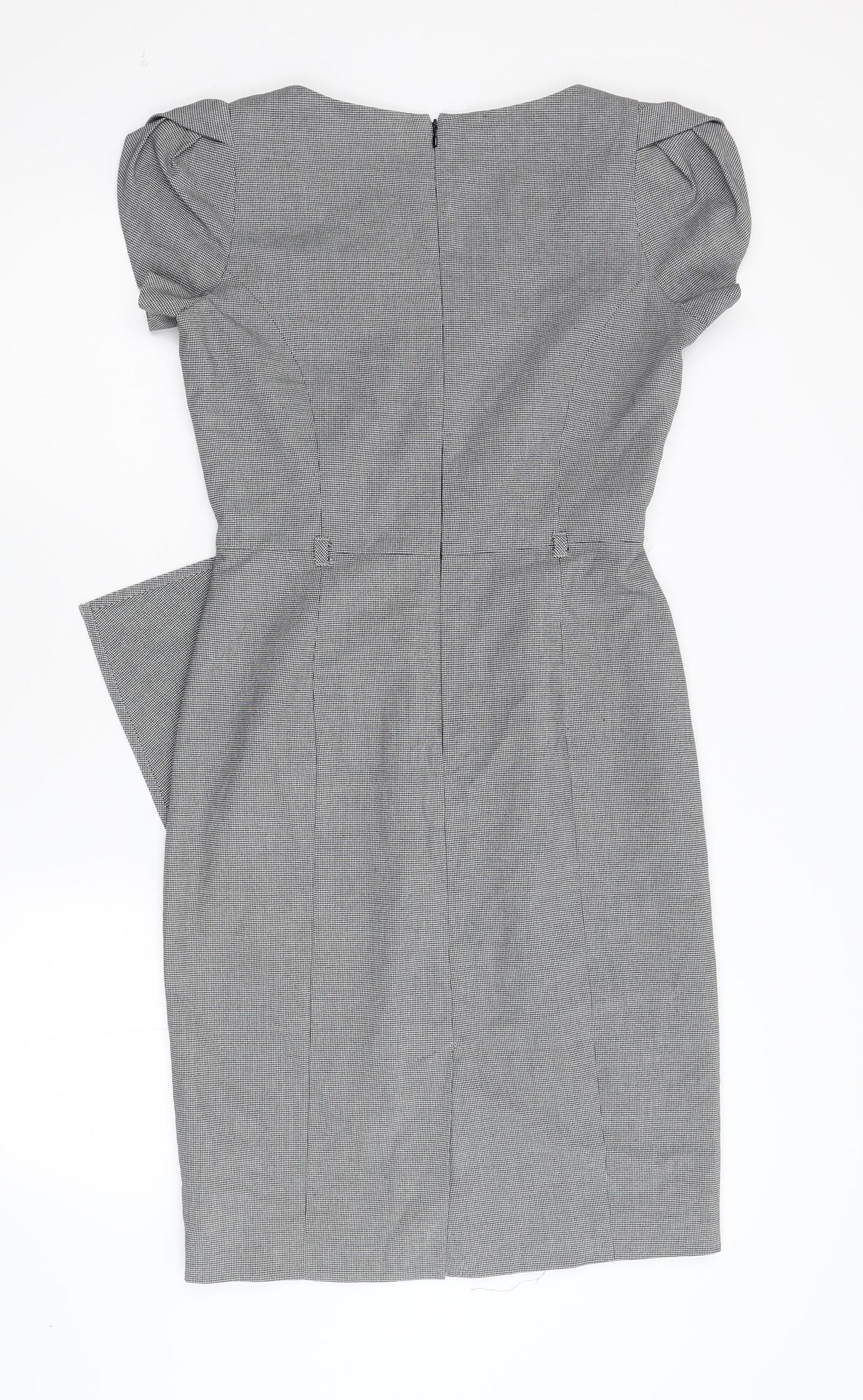 Marks & Spencer Womens Multicoloured Houndstooth  Shift  Size 10  - Fine Houndstooth