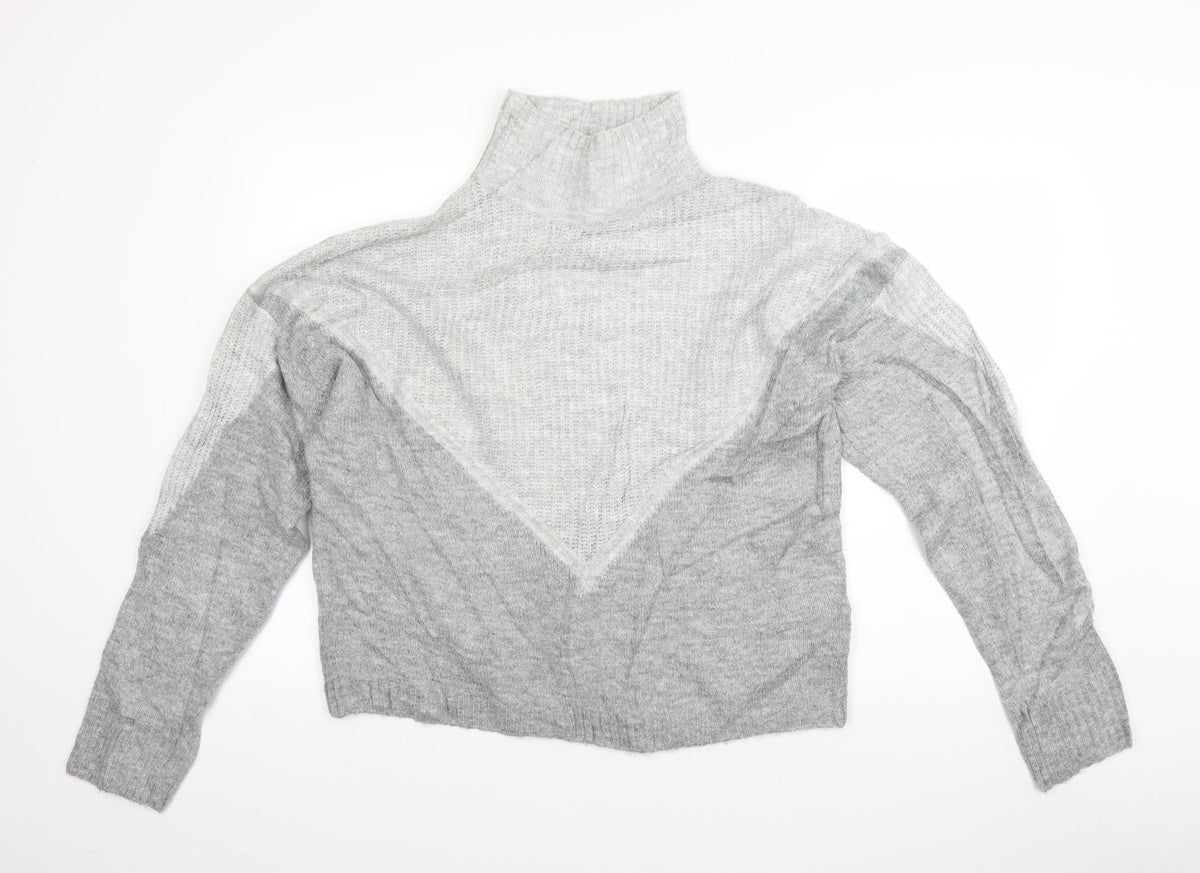 Primark Womens Grey   Pullover Jumper Size M