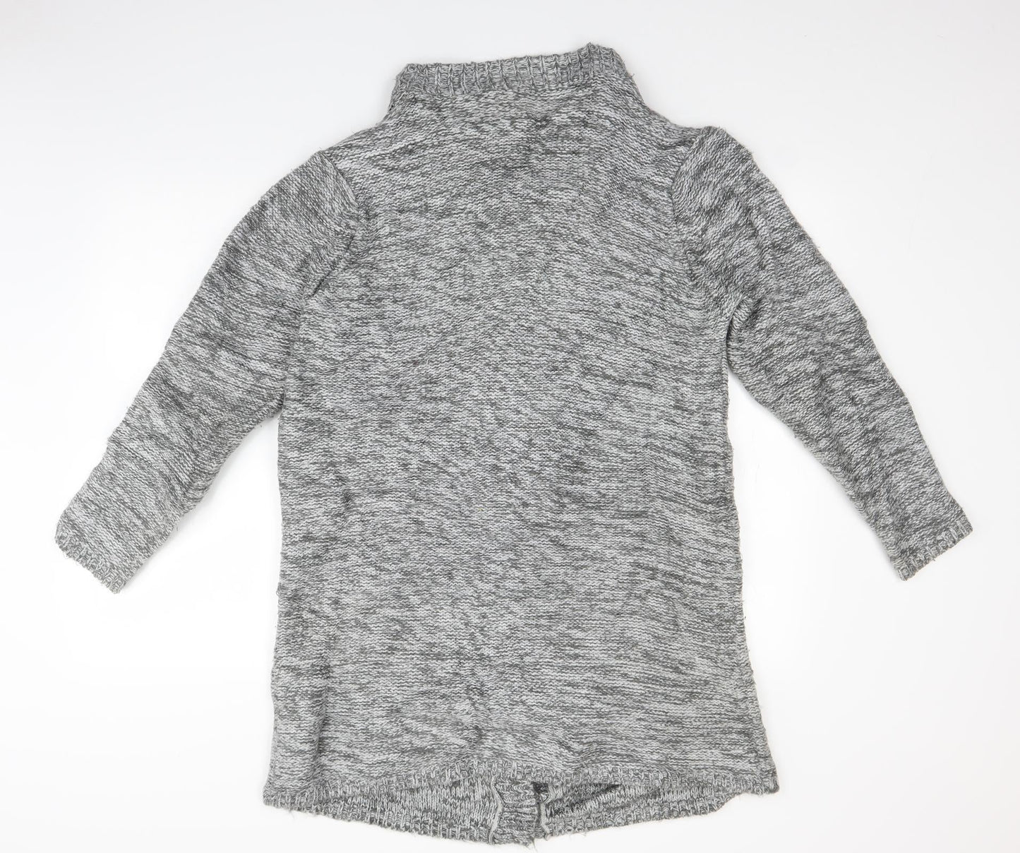 Preworn Womens Grey   Cardigan Jumper Size M