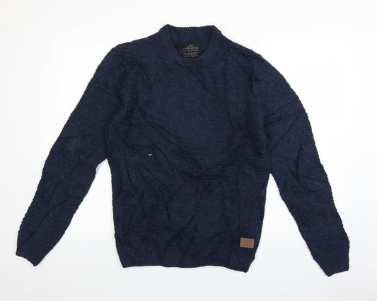 Threadbare Mens Blue   Pullover Jumper Size M