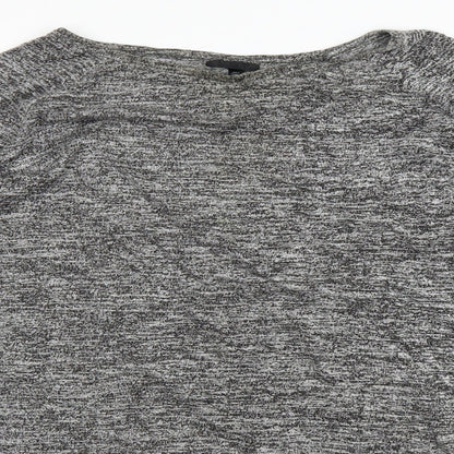 Topshop Womens Grey   Pullover Jumper Size 12
