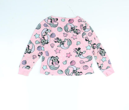 Disney Girls Pink Spotted  Cami Pyjama Top Size 5 Years  - Minnie mouse