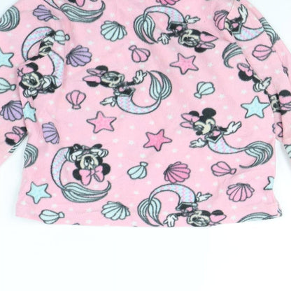 Disney Girls Pink Spotted  Cami Pyjama Top Size 5 Years  - Minnie mouse
