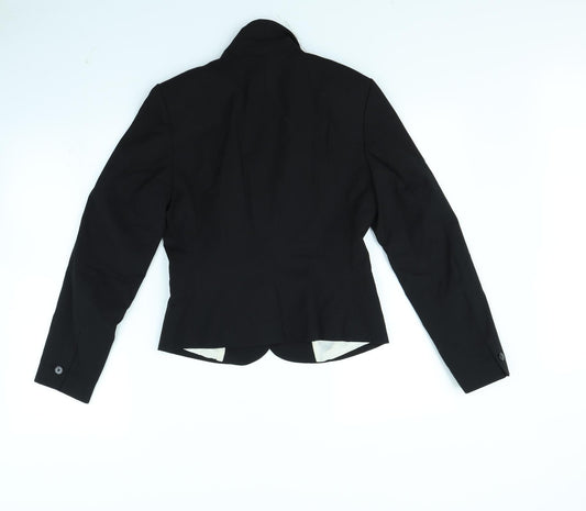 Womens UK Size 8 H&M Black Jacket