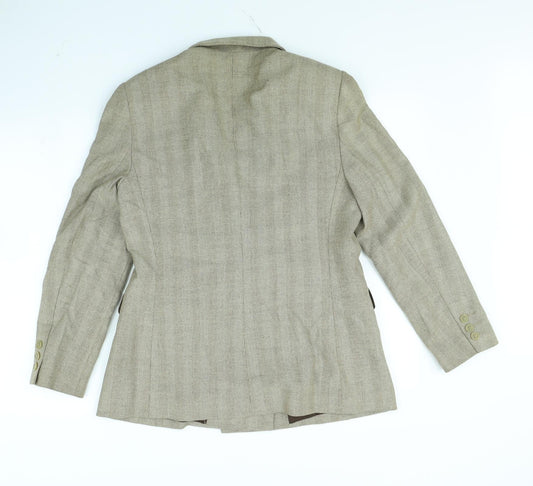 Womens UK Size S M&S Brown Jacket