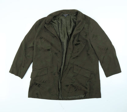 Womens UK Size 16 Bonmarché Green Jacket