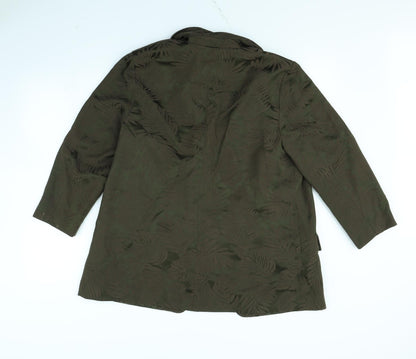 Womens UK Size 16 Bonmarché Green Jacket