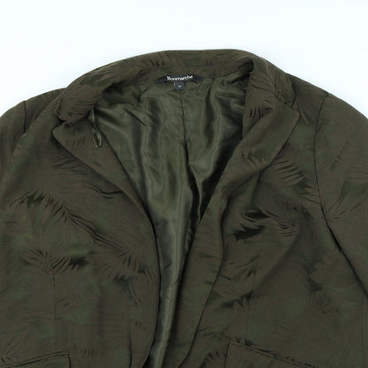 Womens UK Size 16 Bonmarché Green Jacket