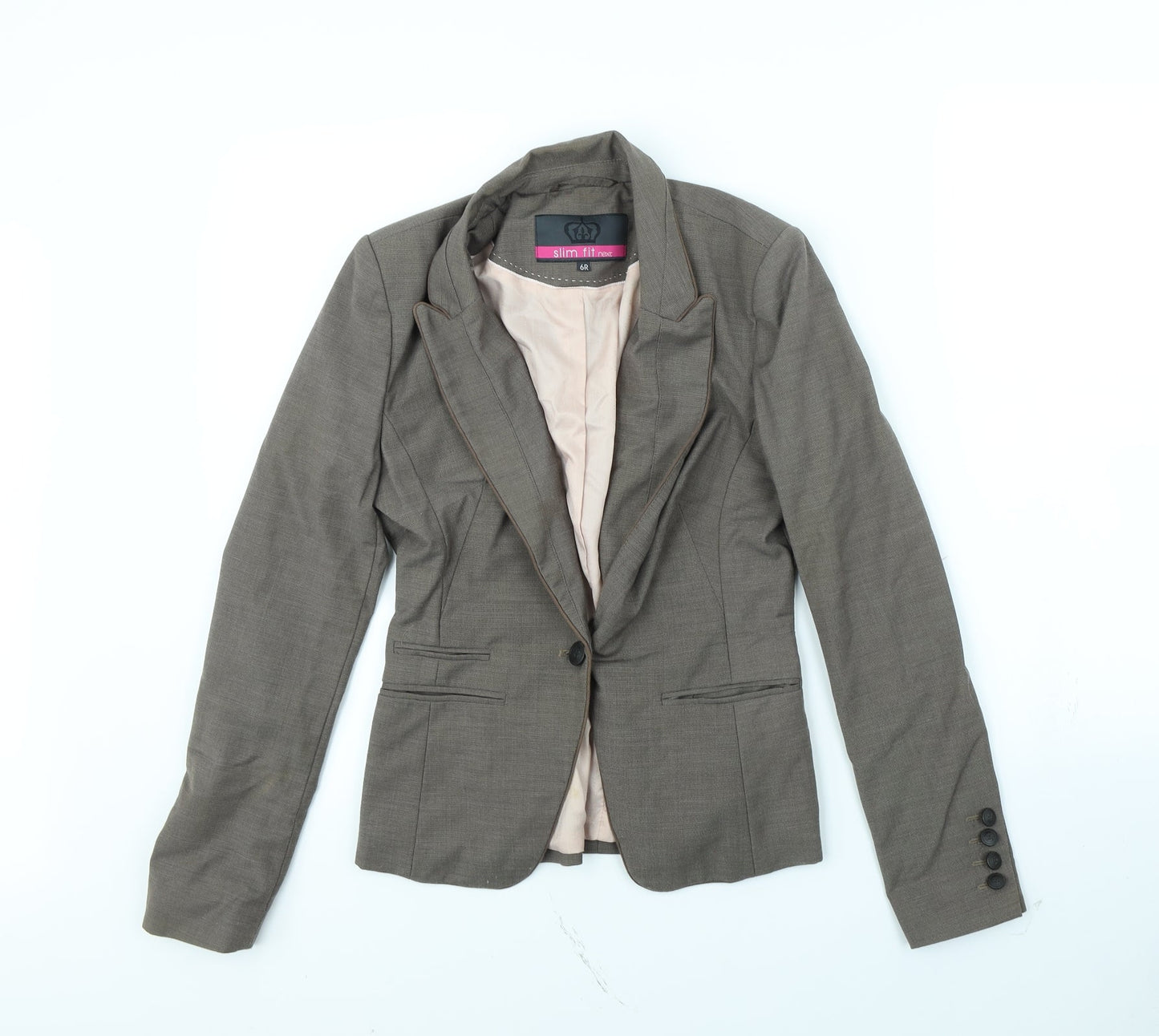 Womens UK Size 6 NEXT Brown Jacket