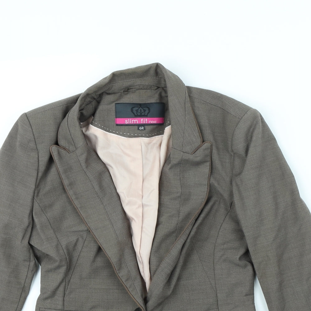 Womens UK Size 6 NEXT Brown Jacket