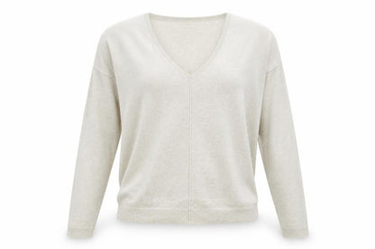 Marks & Spencer Womens Beige   Pullover Jumper Size 12