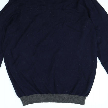 Kensington Mens Blue   Pullover Jumper Size M
