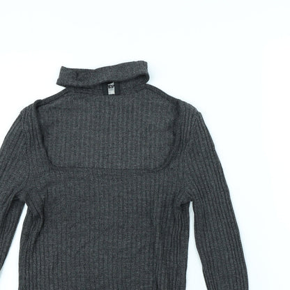 River Island Womens Grey   Pullover Jumper Size 12