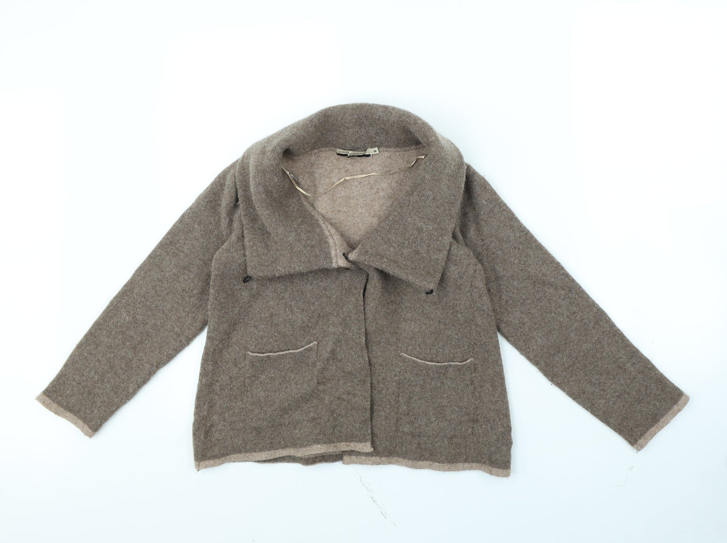 Chiaramente Womens Brown   Jacket  Size M