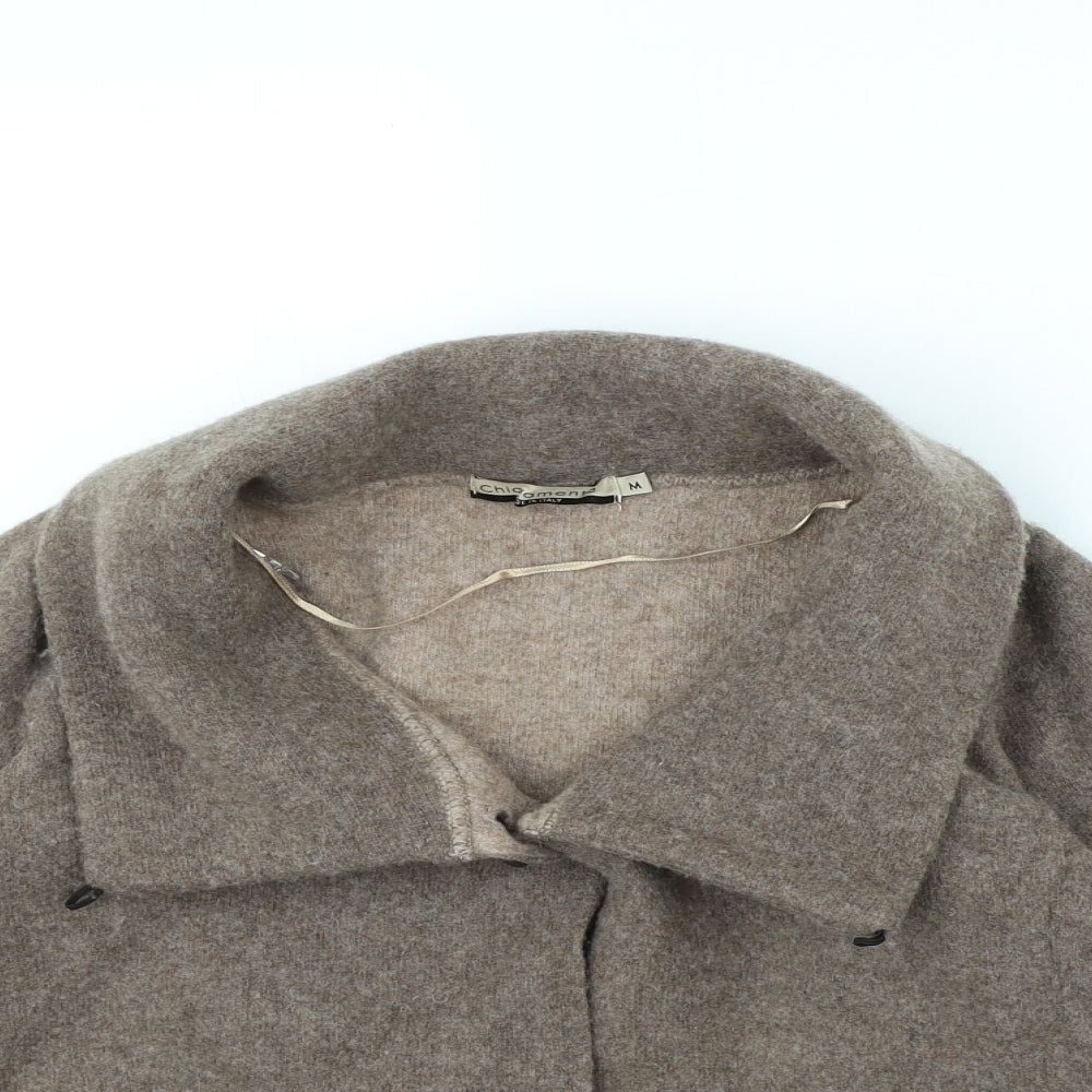 Chiaramente Womens Brown   Jacket  Size M