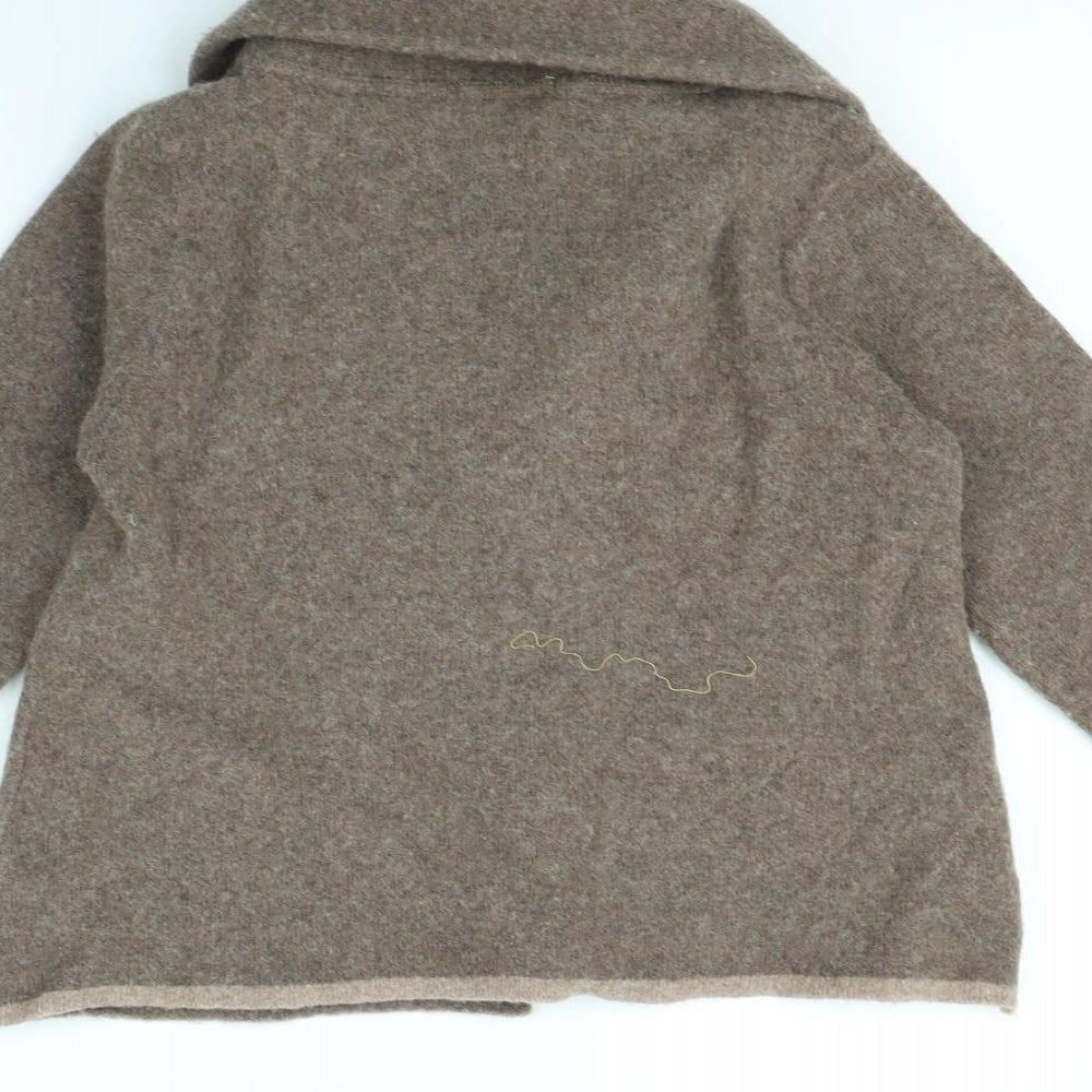 Chiaramente Womens Brown   Jacket  Size M
