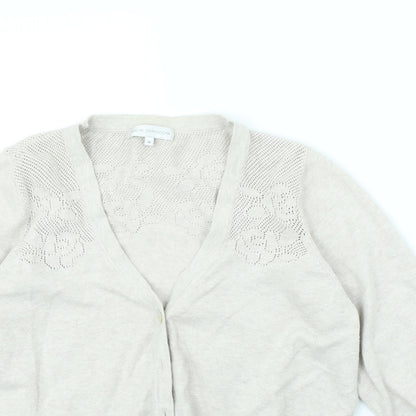 Rocha John Rocha Womens Beige   Jacket  Size 16