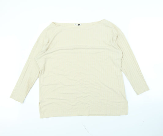 Pep & co Womens Beige   Pullover Jumper Size 12