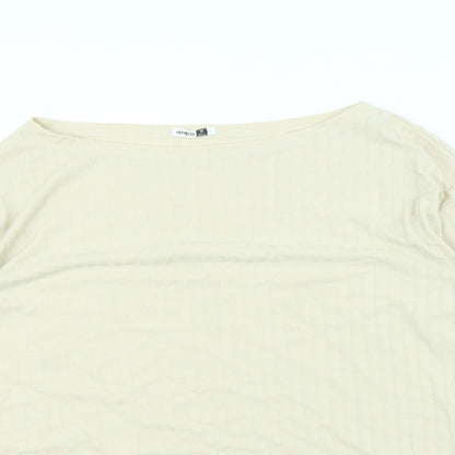 Pep&Co Womens Beige   Pullover Jumper Size 12