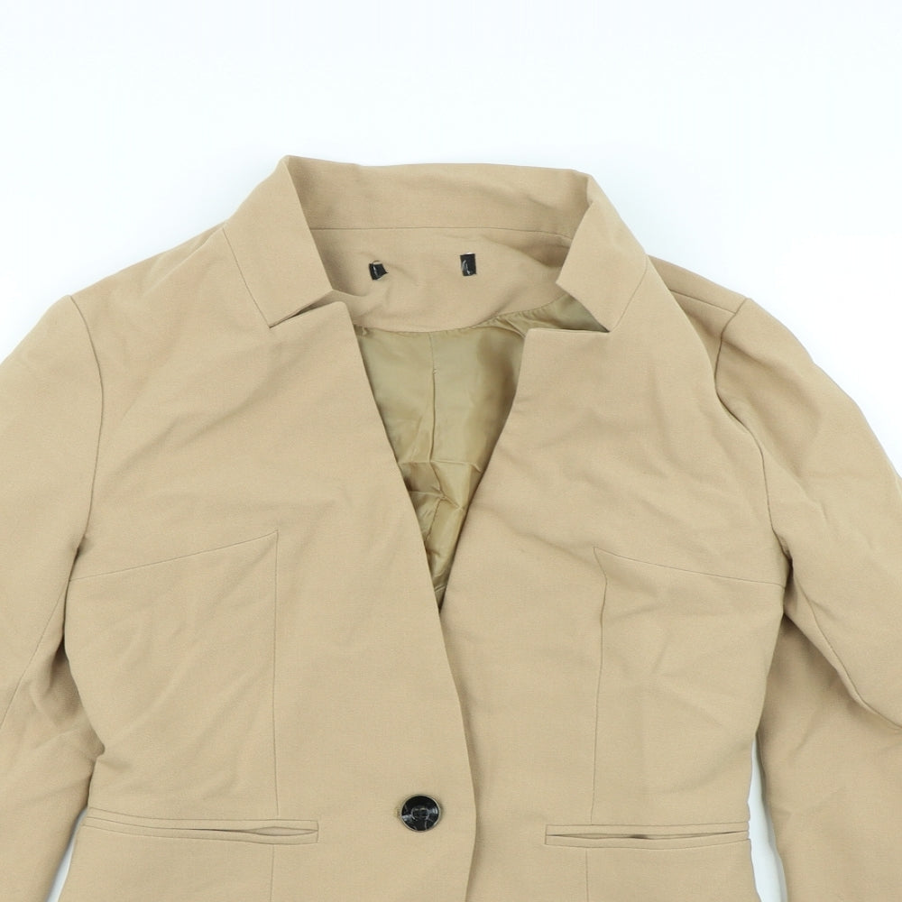 Womens UK Size 6 Atmosphere Gold Jacket