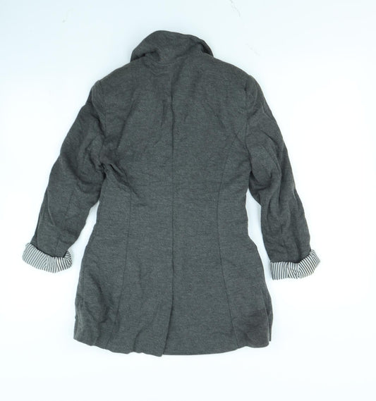 Womens UK Size 10 Denim & Co. Grey Jacket