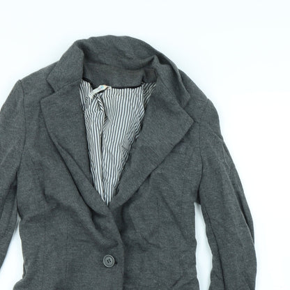 Womens UK Size 10 Denim & Co. Grey Jacket