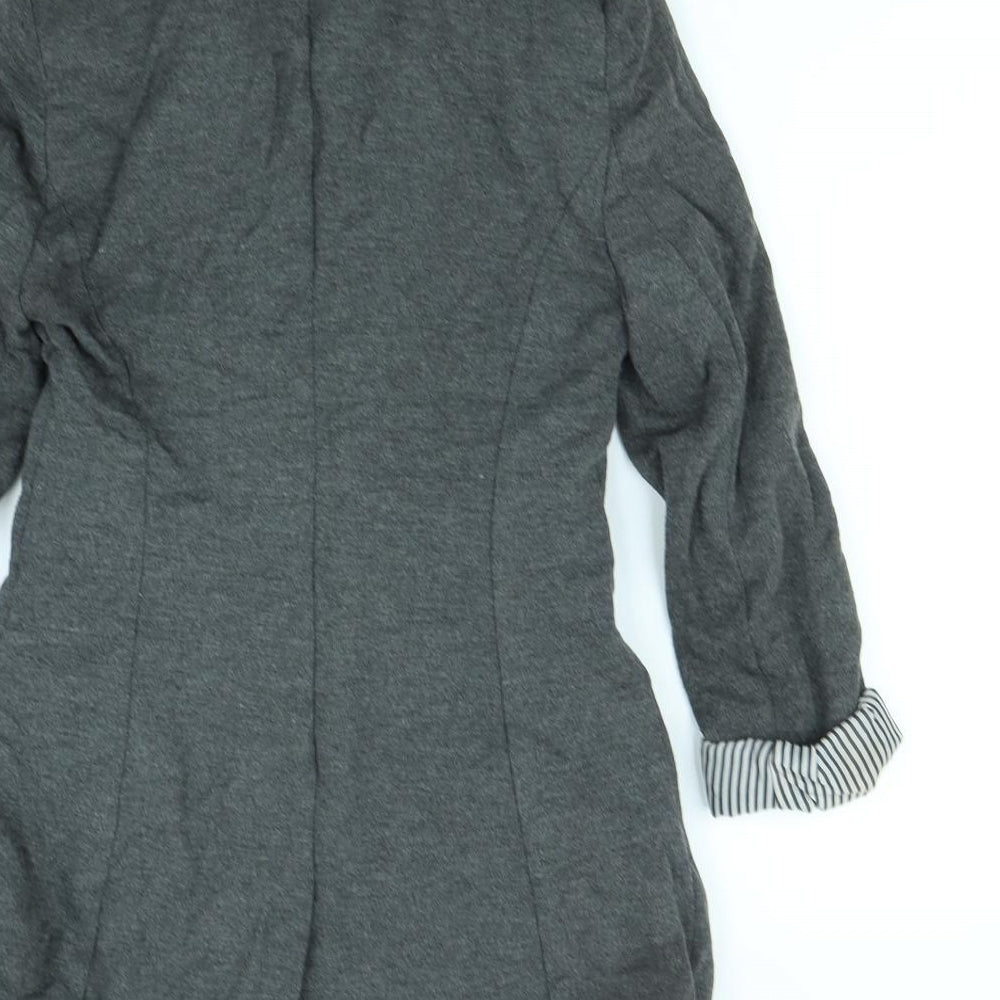 Womens UK Size 10 Denim & Co. Grey Jacket