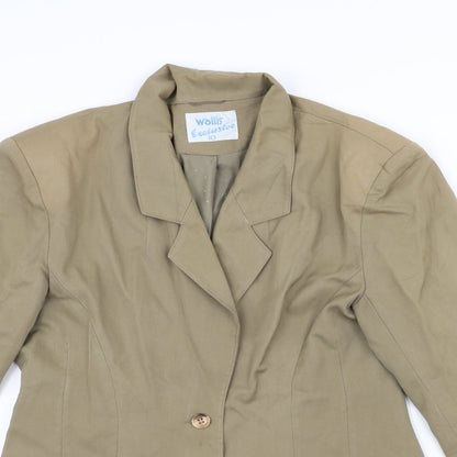 Womens UK Size 10 Wallis Brown Jacket