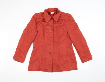 Womens UK Size 14 Quiz Orange Jacket