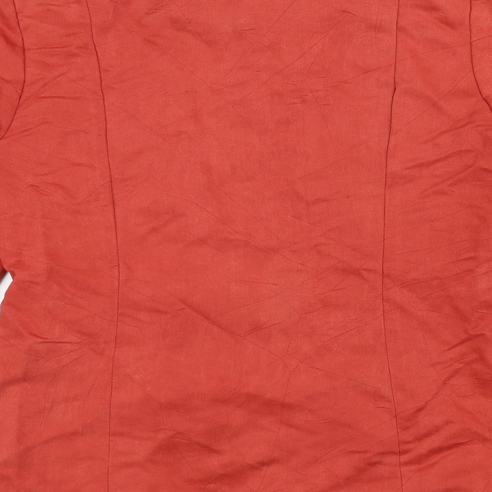 Womens UK Size 14 Quiz Orange Jacket