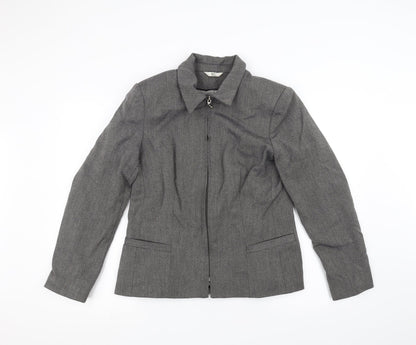 Klass Womens Grey   Jacket  Size 14